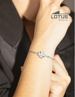 Lotus Style stainless steel bracelet